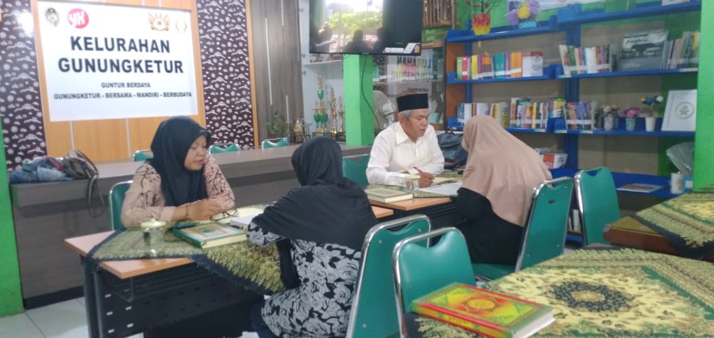 Pelaksanaan Rutin Madrasah Al-Qur'an di Kelurahan Gunungketur